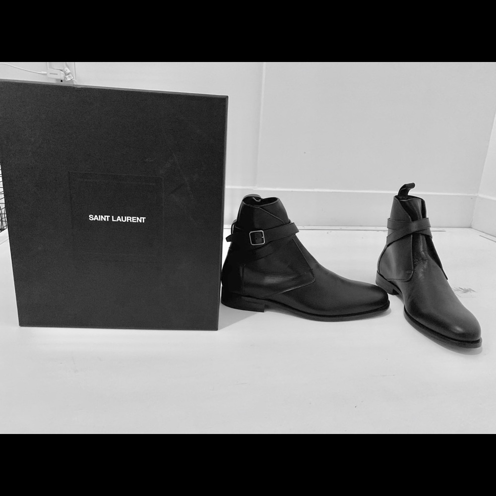 Saint Laurent Dare 25 1/2 Jodphur boot